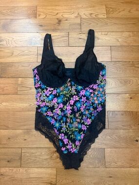 Savage X Fenty Hopelace Romantic Bodysuit NWOT